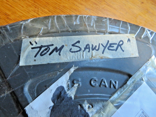 16mm Sound B/W Advent Tom Sawyer -Tommy Kelley/Ann Gillis 1938 2 14" Reels Print - Afbeelding 7 van 8