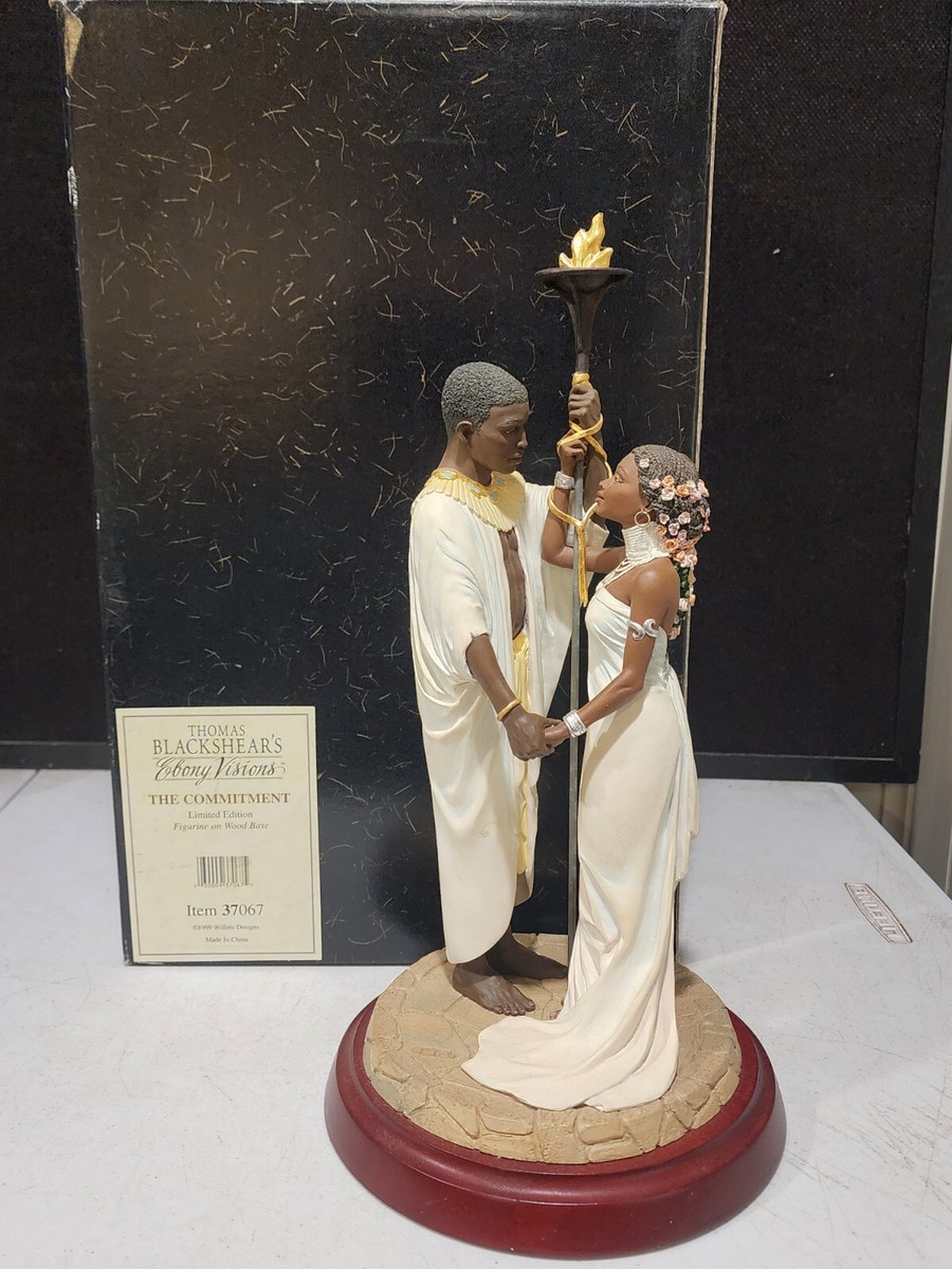1999 Thomas Blackshear's Ebony Visions The Commitment Figurine
