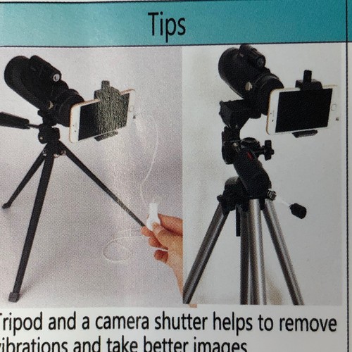 12X50 High Power Prism Monocular and Quick Smartphone Holder - Waterproof. - Picture 12 of 12