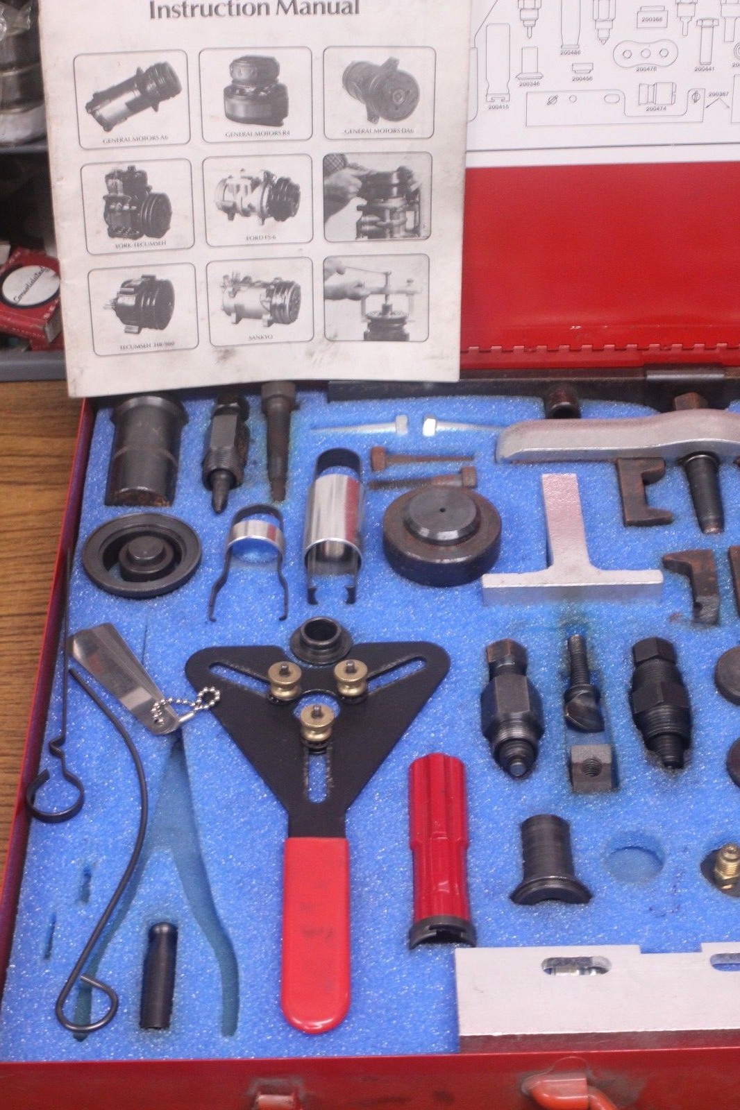 Automotive Air Conditioning Car GM R4 and A6 Compressor Service Tool ...