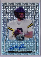 SHEA PATTERSON 2020 LEAF METAL Draft SILVER MOJO RC AUTO /40 - Michigan