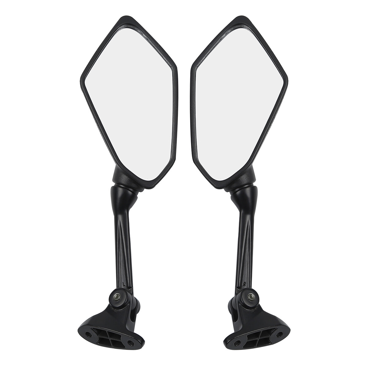 みりあん☺︎12 Rearview Mirrors Fit For Kawasaki Ninja ZX6R ZX 6R ZX-6R 2009-2012