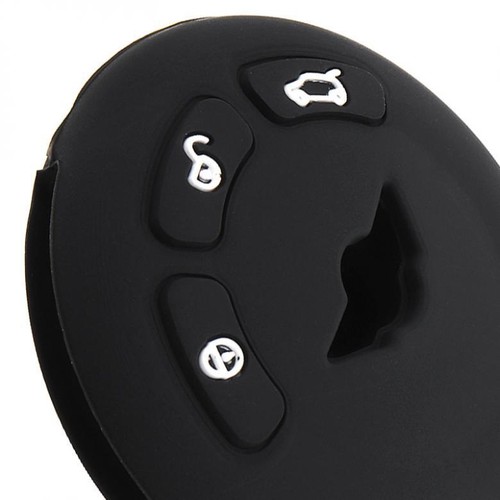 3 Buttons Silicone Smart Car Key Case Shell Holder Fit for BMW Mini Cooper 07-14 - Picture 4 of 8