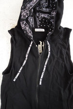 the GazettE Sleeveless hoodie Black Free Size Japanese artist band NEW