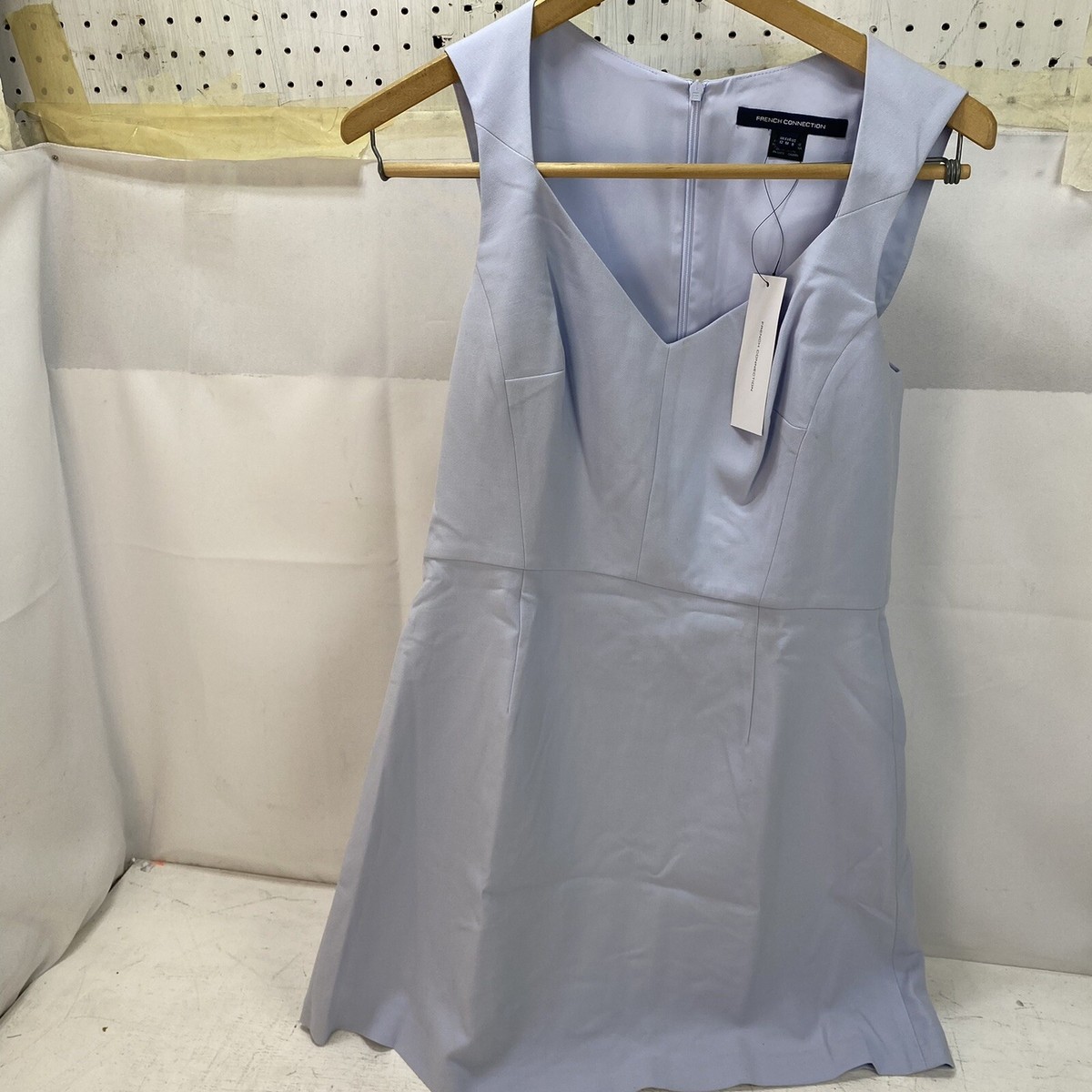 French Connection Womens WHISPER SLEEVELESS FIT &amp; FLARE DRESS IN 