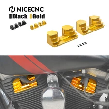 Pair Spark Plug Covers Fit Harley Dyna Low Rider Convertible FXRS-Conv 1993-1998