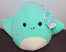 Squishmallows 8  Maggie Stingray 2019 Plush Toy Pillow Authentic With Tags