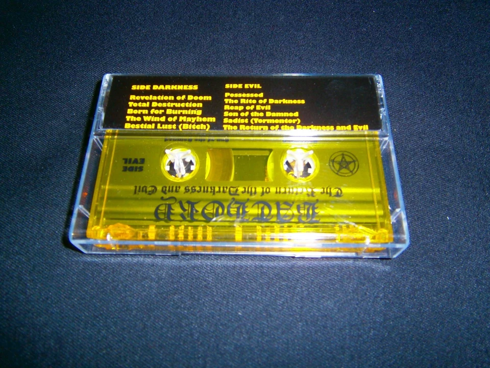 BATHORY - The Return of the Darkness and Evil. Tape - Image 4 of 4