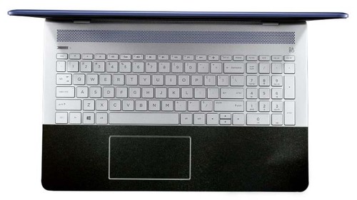 2pcs Matte black Half Palm Rest Vinyl Sticker Protector for HP 15 series - Picture 14 of 15