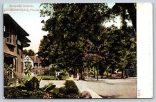 Riverside Avenue Jacksonville Florida FL Vintage Postcard