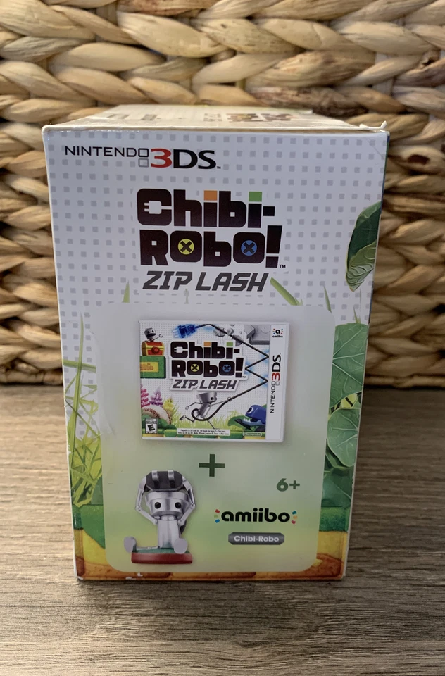 Chibi-Robo! Zip Lash Game + Amiibo Bundle Nintendo 3DS New - Image 2 of 4