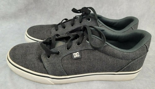 DC Anvil TX Men's Gray Canvas Skate 