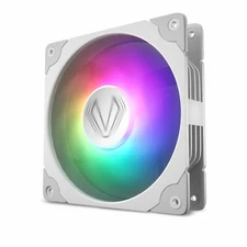 1x Vetroo White Frame ARGB 120mm Case Fan Gaming Computer Case Cooling Fan
