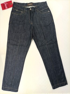 Women's Madoc Jeans Dark Blue Denim Size XS/S Cotton Elastane