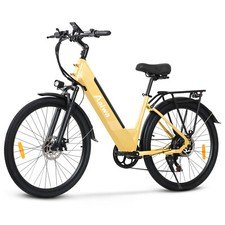 750W E-Bike 26" Electric Bike for Adults 48V Motor City Bicycle Commuter Ebike