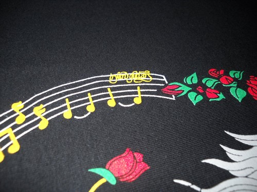 GRATEFUL DEAD JERRY GARCIA GUITAR ROSEBUD CONCERT BLACK L/S T-SHIRT-LARGE-NEW - Picture 5 of 6