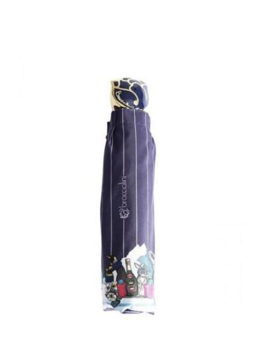 ombrello mini pieghevole BRACCIALINI ombrello mini manuale Pinguini blu ND  scel - Foto 1 di 3