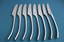 8 Dinner Knives Zwilling J. A. Henckels BELLASERA Glossy Stainless NEW 9 1/4"