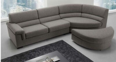 Pouf Divani A Forma Di Mezzaluna COPRIDIVANO ANGOLARE COPRIPUFF