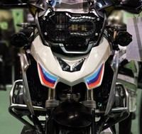 labelbike 3D Aufkleber-Kit Frontschutz Kompatibel Mit BMW GS R1200 2013-16