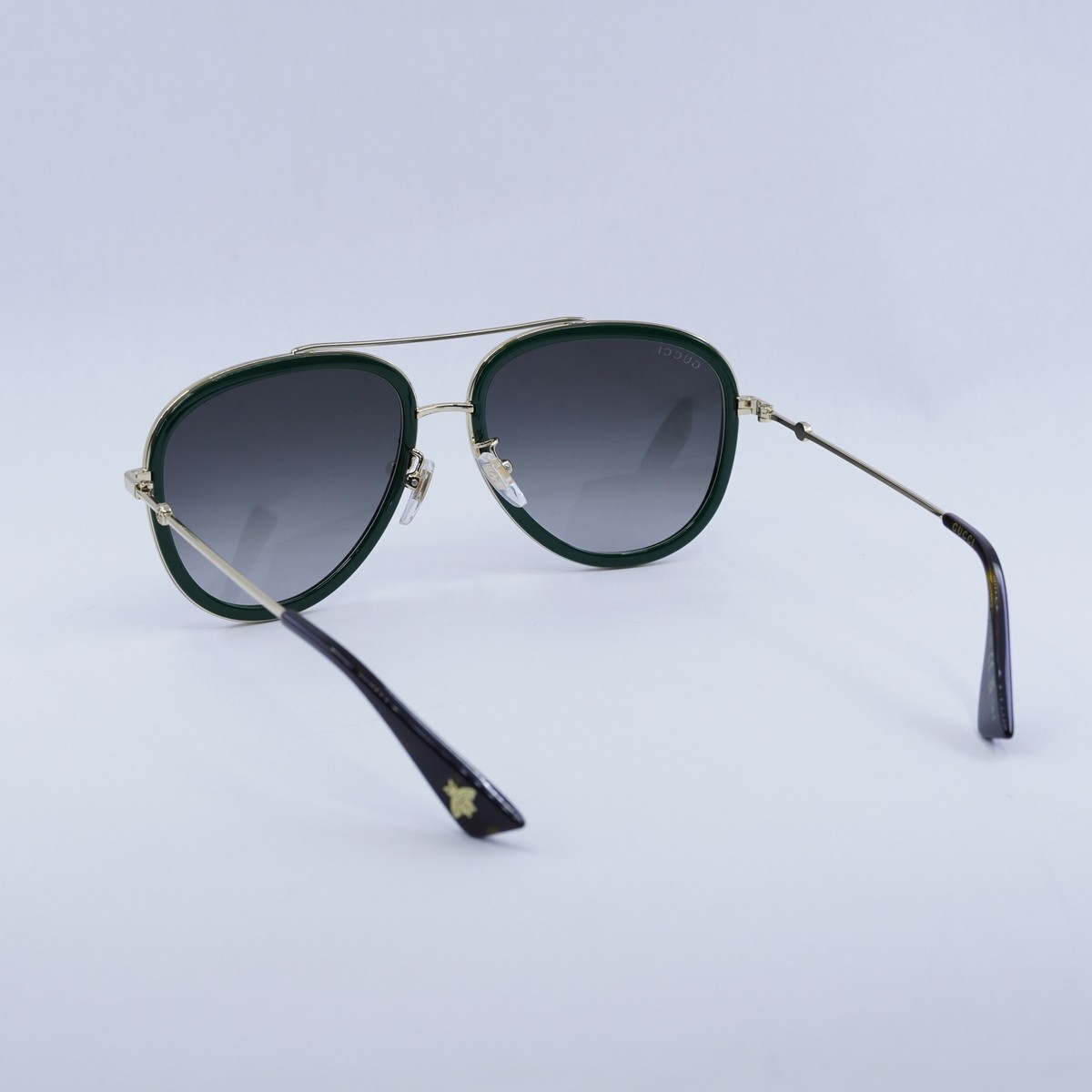 GUCCI GG0062S 003 Gold/Green/Red/Green Gradient 57-17-140