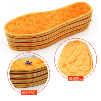 Winter Warm Insole Unisex Deodorant Insoles For Snow Boots Massage Shoes Pad NEW