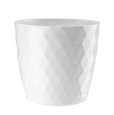 Flowerpot Round Plastic Plant Pot Crystal Modern Decorative Small Medium Large