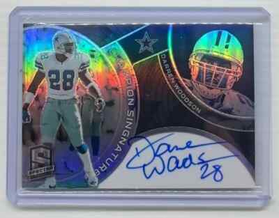 2023 Spectra Darren Woodson Championship Signatures Auto Autograph