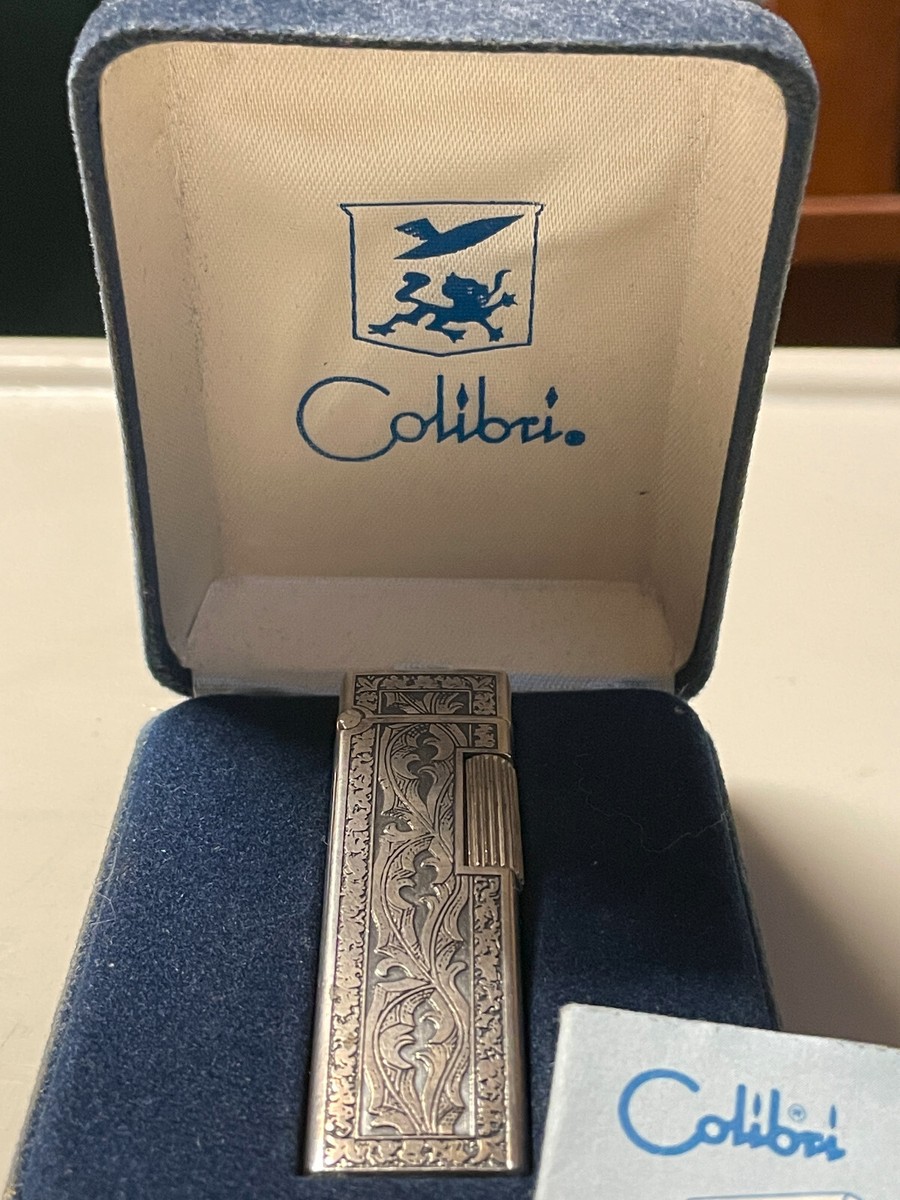 Colibri フラスコとライターセット Colibri フラスコとライターセット