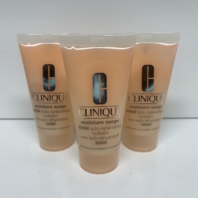3 x Clinique Moisture Surge 100H Auto Replenishing Hydrator