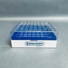 SP Bel-Art Freezer Storage Box Proculture Vial Storage 81 Place Total of 8 Boxes