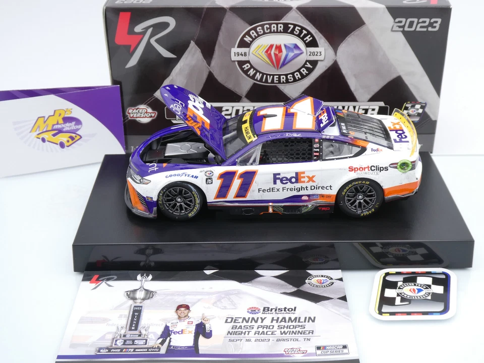 Lionel Racing W112323FEFDHE # Toyota NASCAR 2023 Denny Hamlin FedEx Winner 1:24 - Bild 4 von 4