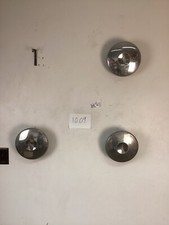 (QTY 3) 1980s Audi Dog Dish Wheel Center Cap Hubcap Rare Vintage For Mancave