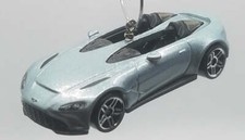 Christmas Ornament for Aston Martin V12 Speedster Gray