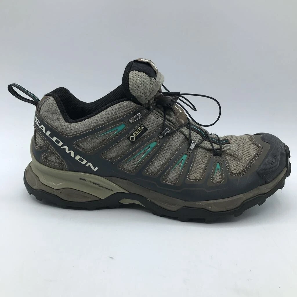 Salomon Womens X Ultra GTX Hiking Shoes Brown Gray 309086 Trail 7M | eBay