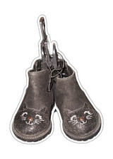 NWT Wonder Nation Infant Size 2 Cat Black Zip-Up Boots