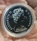 1976 Canada Silver Parliament Library Dollar, Mintage of 578,708- ((Z34))