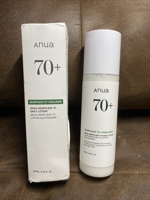 ANUA Heartleaf 70 Daily Lotion 70% 6.76oz / 200ml | Exp: 07/2027 (Box is damaged