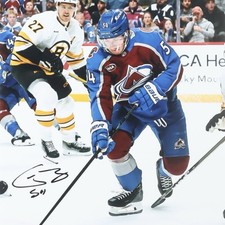 Gavin Brindley Signed Colorado Avalanche 8x10 Photo Beckett Witnessed Autograph