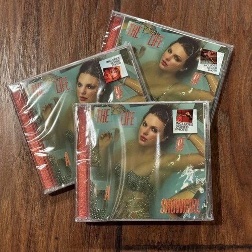 Taylor Swift - The Life of a Showgirl (Signed CD Bundle) New Sealed Rare