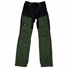 Revolution Race Pants Womens Large RVRC GP Pro Canvas Cargo Outdoor Hiking Green