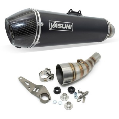 Auspuffanlage Yasuni Black Edition Carbon mit Zulassung für Yamaha YP X-Max VP
