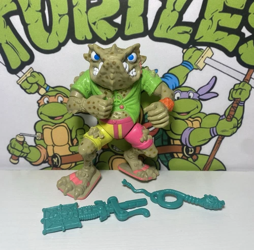 NAPOLEON BONAFROG Vintage 1990 TMNT  Action Figure Playmates Toys 833J  F2