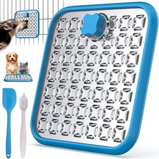 Stainless Steel Large Lick Mat: Dog Lick Mats for Large Dogs, Cat Licking Pads
