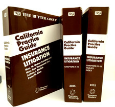 2025 Insurance Litigation Rutter California P...