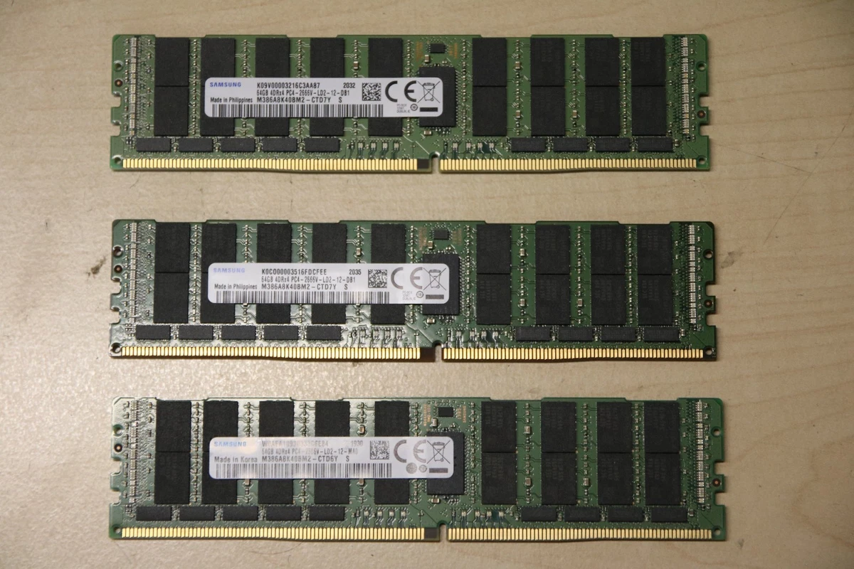 Samsung DDR4 SDRAM 64 GB Total Capacity Memory (RAM) for sale | eBay