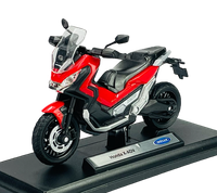 Welly 2018 Honda X-ADV Red 1:18 Motorrad Die Cast Model New In Box 12855
