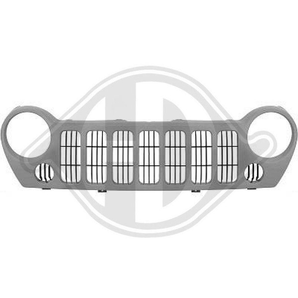 KüHlergitter Diederichs 2601040 FüR Chrysler Jeep-image