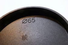 62mm Lens Cap Front, black plastic, slip on type fot telephoto