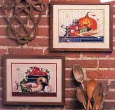 Charles Wysocki Harvest Time Cross Stitch Pattern Dimensions 106 Vintage 1985